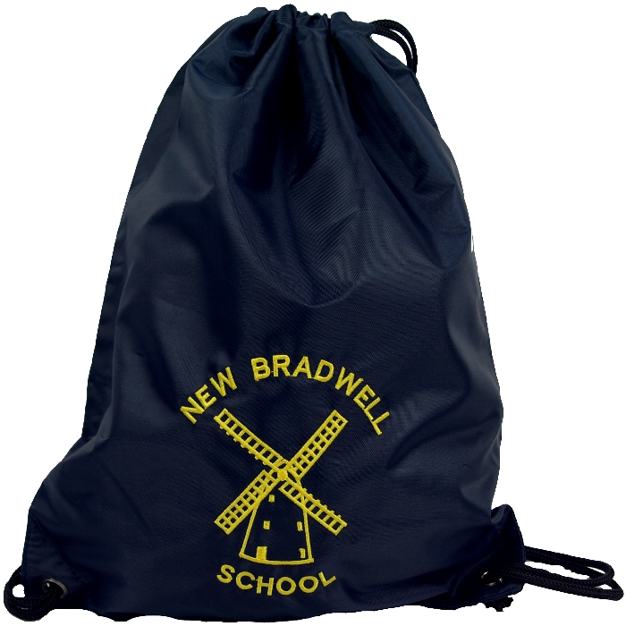 New Bradwell School Draw String Bag Maisies Schoolwear