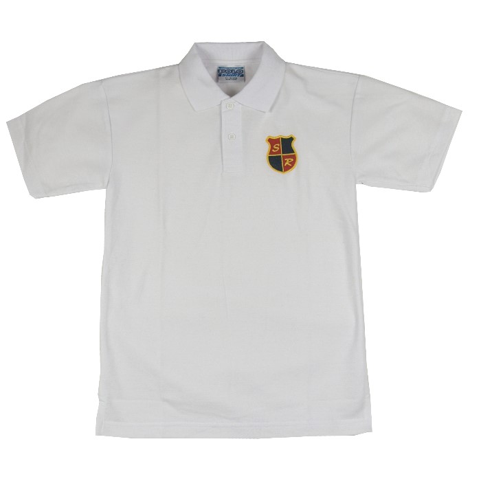 Slated Row School Polo White - Maisies Schoolwear