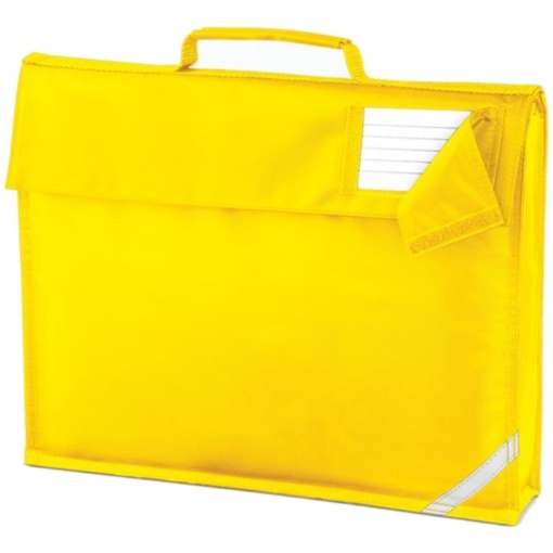 Quadra Book Bag Yellow, Bags