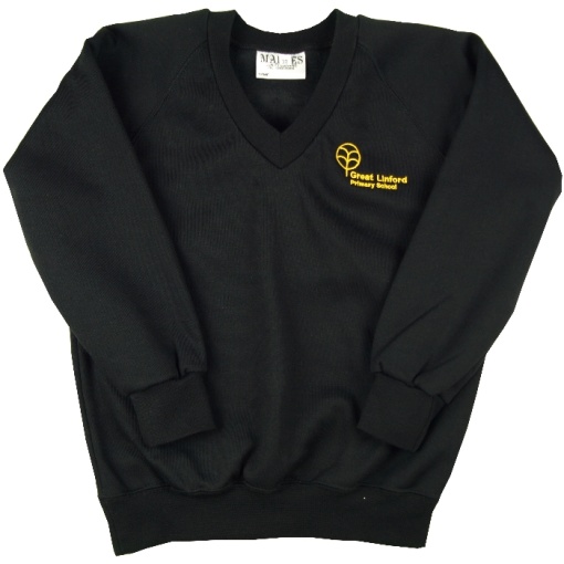 Great Linford Primary Year 6 V-neck Sweatshirt, Great Linford Primary