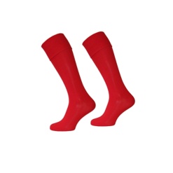 Plain Sports Sock Red, Shenley Brook End School, Socks