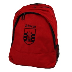 Abbeys Primary Red Backpack, Abbeys Primary