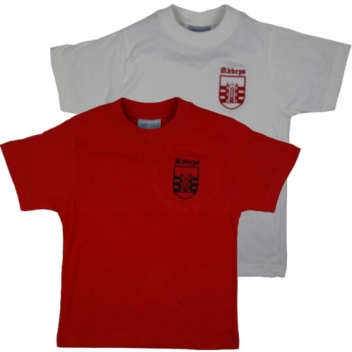 Abbeys Primary P.E T-shirt, Abbeys Primary