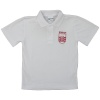 Abbeys Primary White Polo Shirt, Abbeys Primary