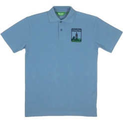 Hanslope Primary Blue Polo Shirt, Hanslope Primary