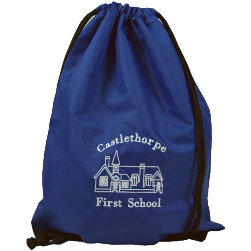 Castlethorpe First School Draw String Bag, Castlethorpe First