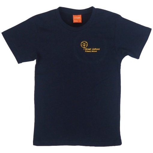 Great Linford Primary P.E T-shirt, Great Linford Primary