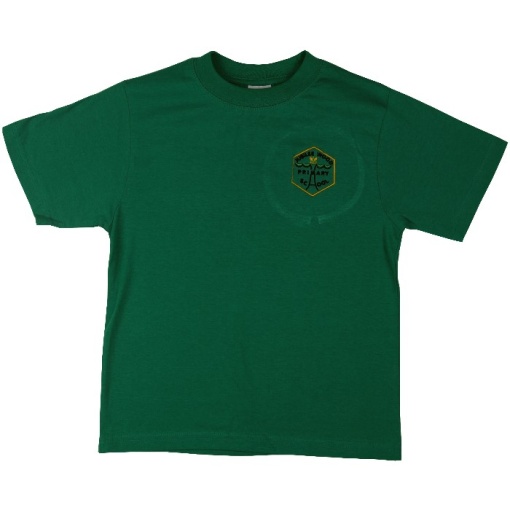 Jubilee Wood Primary P.E T-shirt Green (Beech), Jubilee Wood Primary