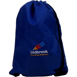 Oldbrook First School & Nursery Draw String Bag, Oldbrook First School