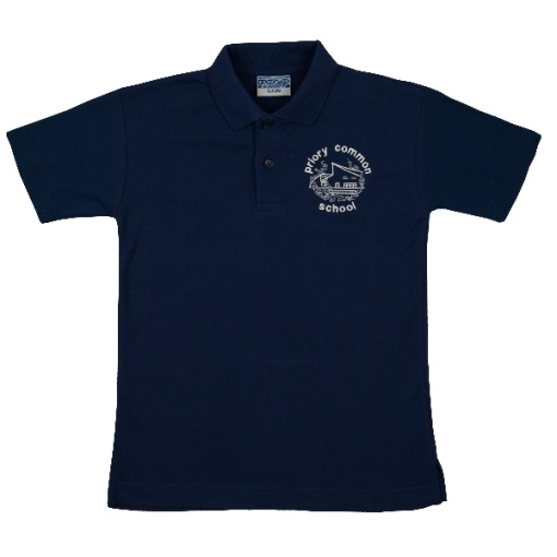 Priory Common Navy Polo Shirt, Priory Common First School