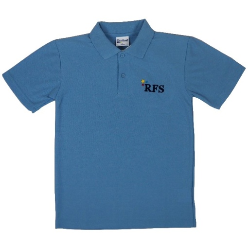 Romans Field Polo Shirt Blue, Romans Field School