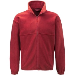 Red Pola Fleece Jacket, Coats & Jackets