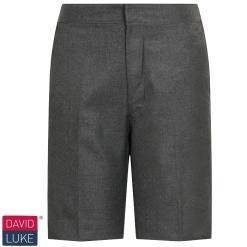 David Luke Short Trouser Grey, Kents Hill Park Secondary, Girls Trousers & Skirts, Boys Trousers