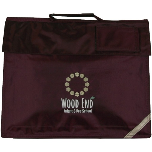Wood End Infant & Pre Schhol Book Bag, Wood End Infant & Pre School