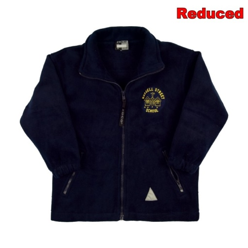 Russell Street School Fleece Jacket Navy, Russell Street School