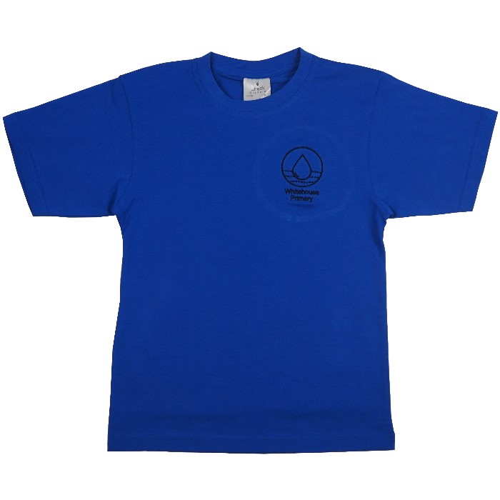 Whitehouse Primary House T-Shirt Water - Maisies Schoolwear