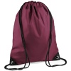 Plain Burgundy Draw String Bag, Bags