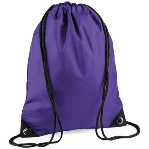 Plain Purple Draw String Bag, Bags