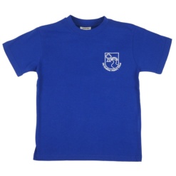 Old Stratford Primary P.E T-shirt Royal Blue, Old Stratford Primary