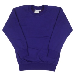 Maisies Crew Neck Sweatshirt Purple, Cardigans & Jumpers