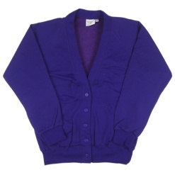 Maisies Cardigan Purple, Cardigans & Jumpers