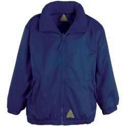 Navy Reversible Fleece Jacket, Coats & Jackets