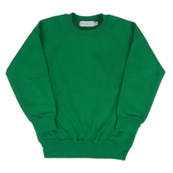 Maisies Crew Neck Sweatshirt Emerald, Cardigans & Jumpers