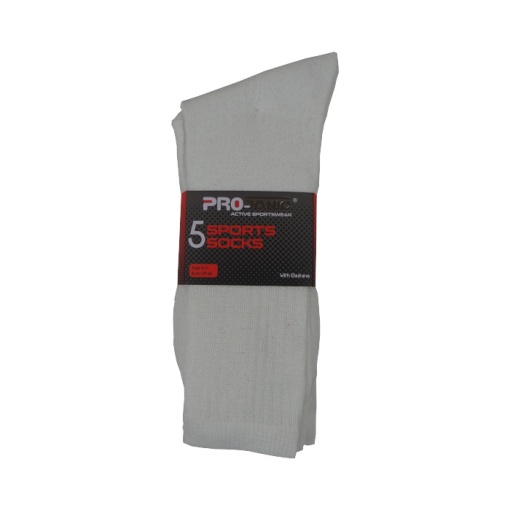 Mens Pro-tonic Sports Socks White, Socks