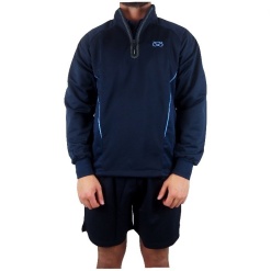 Denbigh School Boys Quarter Zip Training Top, Denbigh