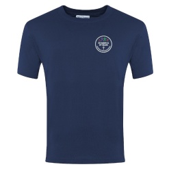 St Mary & St Giles P.E T-Shirt Navy, St Mary & St Giles C.E Primary