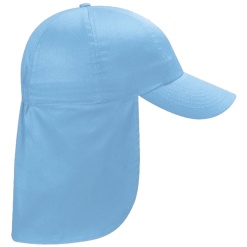 Childrens Legionnaire Cap Sky Blue, Headwear