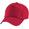 Childrens Peak Cap Red, Headwear