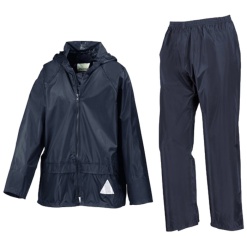 Plain Waterproof Suit Navy, Waterproofs