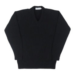 School Kit V-neck Jumper Black, Lord Grey Academy, E-ACT Ousedale School, Sir Herbert Leon Academy, Cardigans & Jumpers