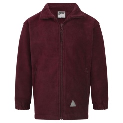 Maroon Fleece Jacket, Coats & Jackets