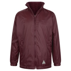 Maroon Reversible Fleece Jacket, Coats & Jackets