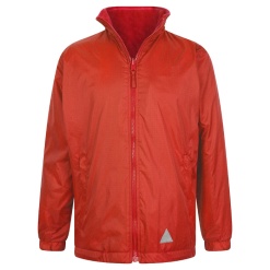 Red Reversible Fleece Jacket, Coats & Jackets