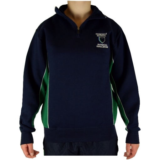 Ousedale School P.E Quarter Zip, E-ACT Ousedale School