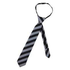 Lord Grey Zipper Tie White, Lord Grey Academy
