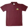 Two Mile Ash School YR6 Maroon Polo Shirt, Two Mile Ash School