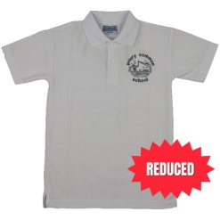 PRIORY ORIGINAL POLO WHITE, Priory Common-Original Logo