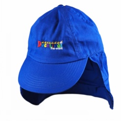 Ducklings Pre School Child's Legionnaires Hat Royal Blue