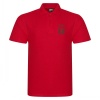Abbeys Primary Red Polo Shirt