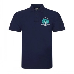 Rugrats Pre-School Navy Polo Shirt