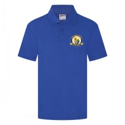 Slated Row School Polo Shirt Royal