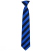 Slated Row Clip On Tie