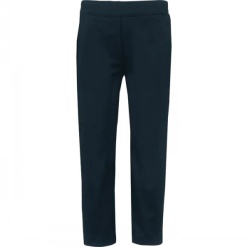 JUNIOR GIRLS SLIM FIT TROUSERS NAVY