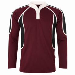 Pro Tec Rugby Shirt Maroon