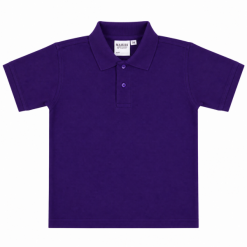 Childrens Purple Polo Shirt