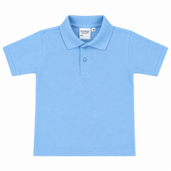 Childrens Sky Blue Polo Shirt